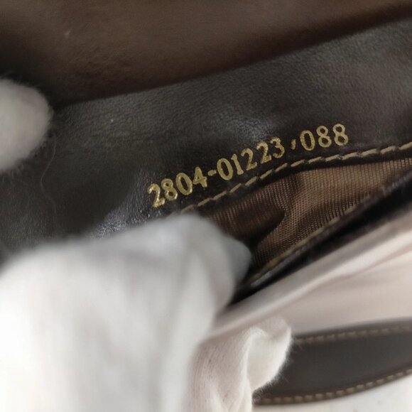 Authentic Fendi Wallet Brown Canvas mn388-113025 - Picture 10 of 10